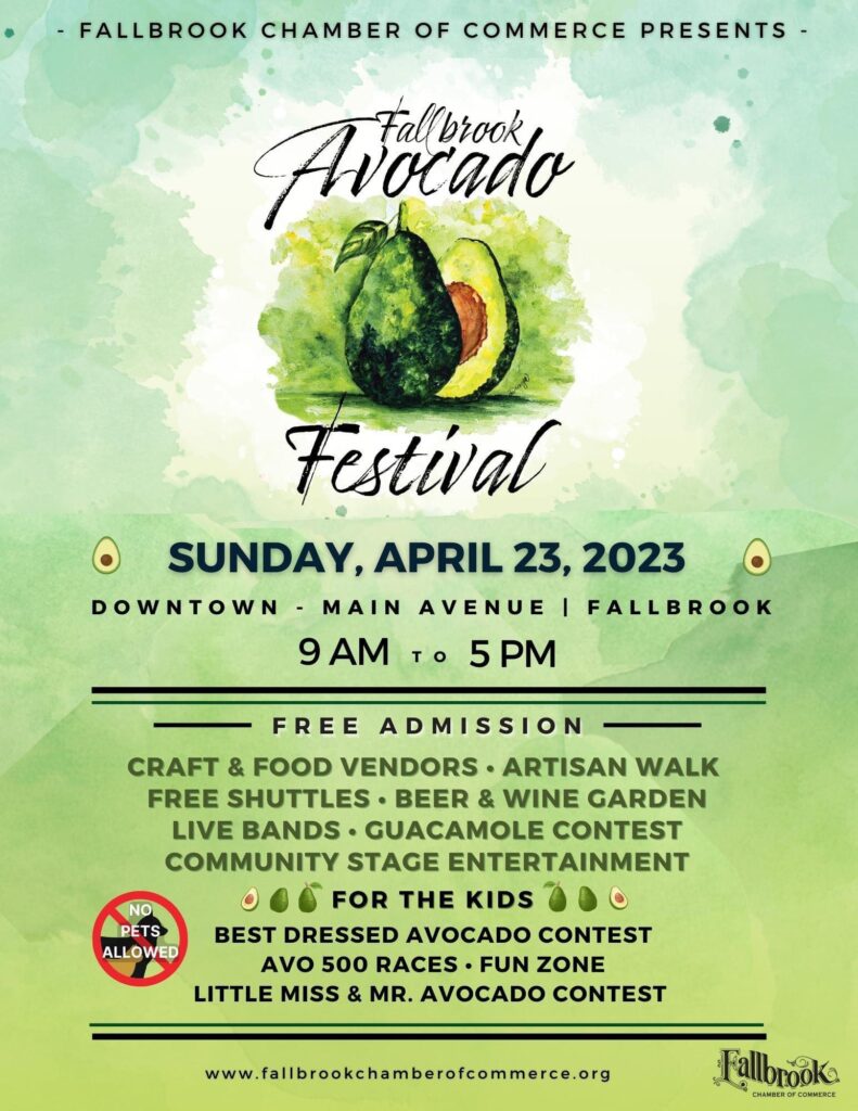 Tabletop 2023 Avocado Festival Inland Empire County Gun Owners